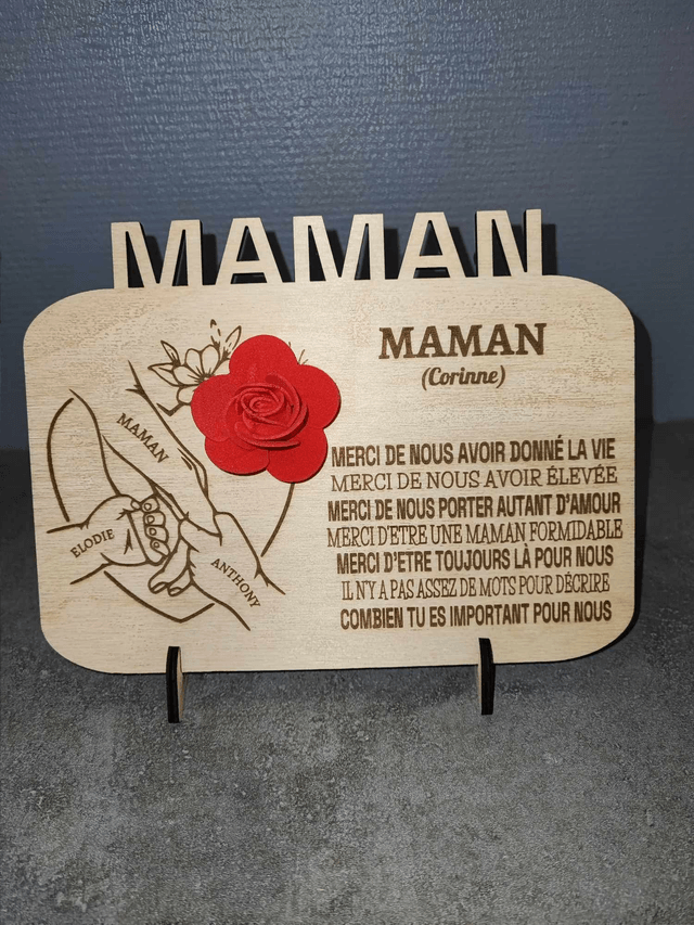 Pancarte " Maman "