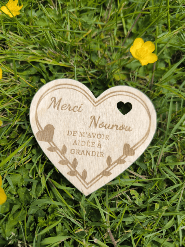 Magnet personnalisé pour Nounou