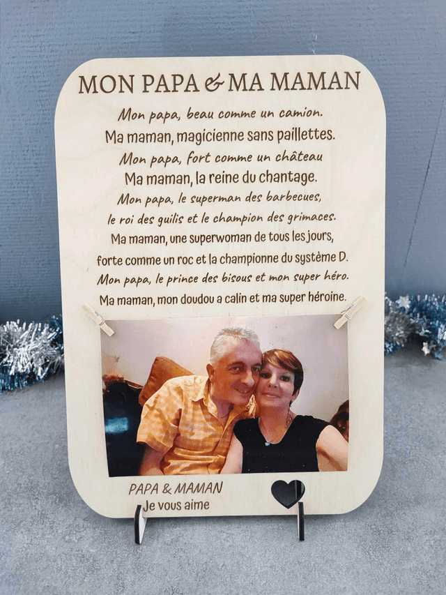 Pancarte "Texte + Photo"
