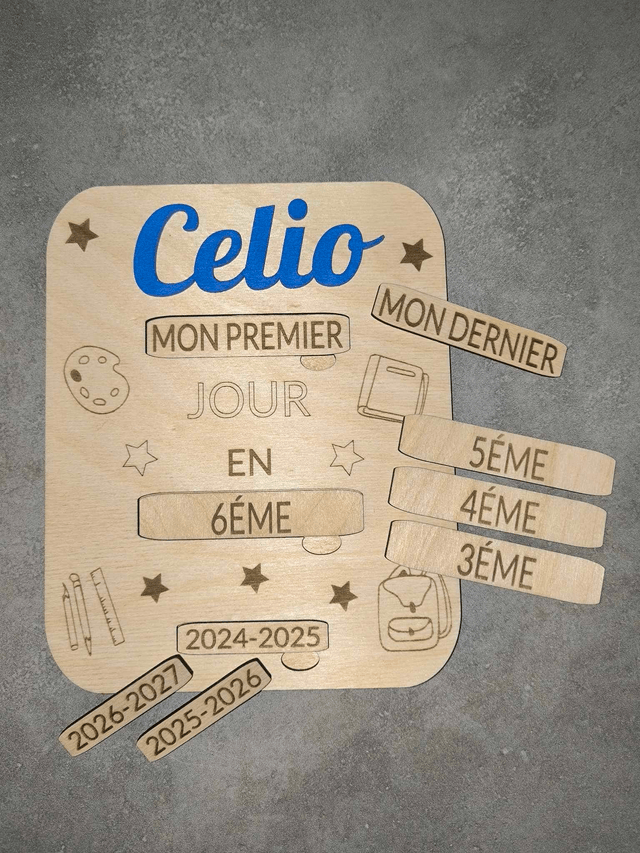 Pancarte rentrée scolaire
