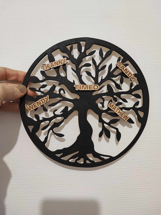 Arbre de vie rond