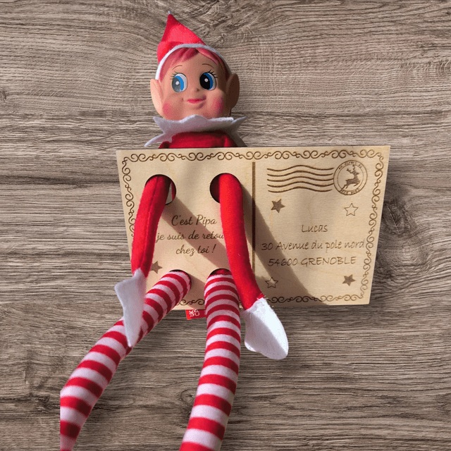 Carte postale lutin