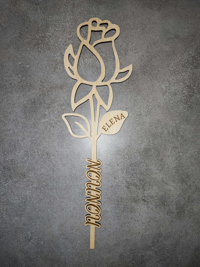 Rose simple Maitresse/Nounou/Atsem