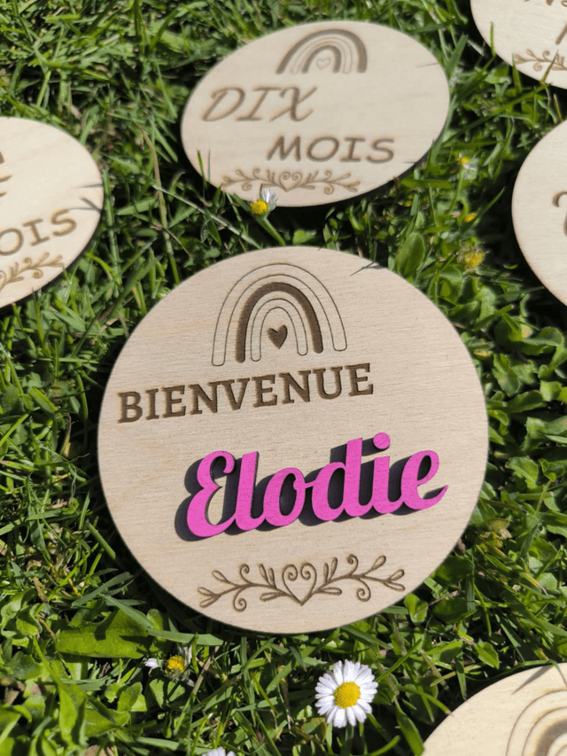 Carte étape naissance