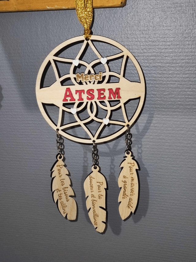 Attrape rêve Maitresse/Nounou/Atsem