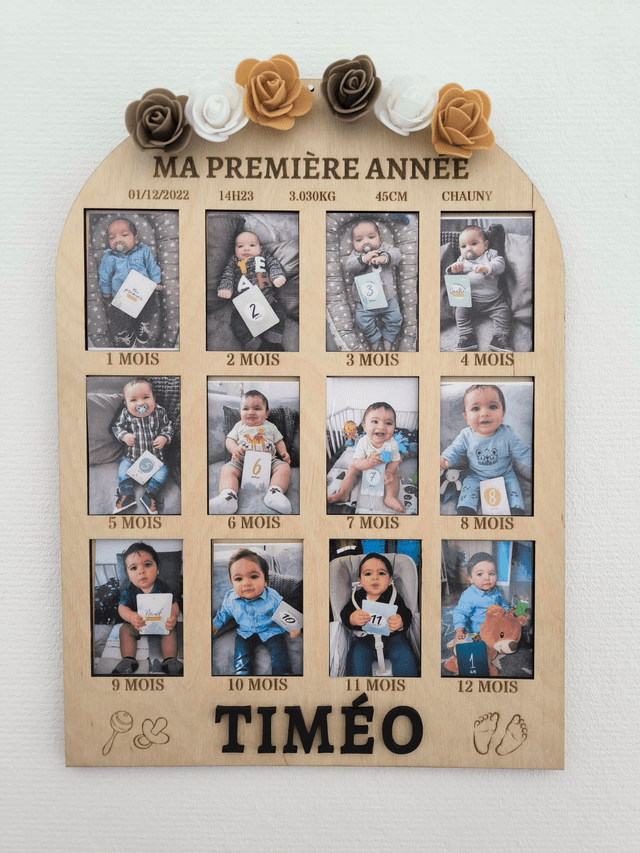 Pancarte ma première année
