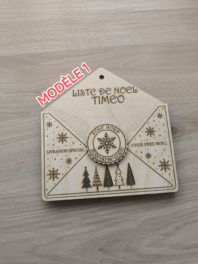 ENVELOPPE POUR PERE NOËL