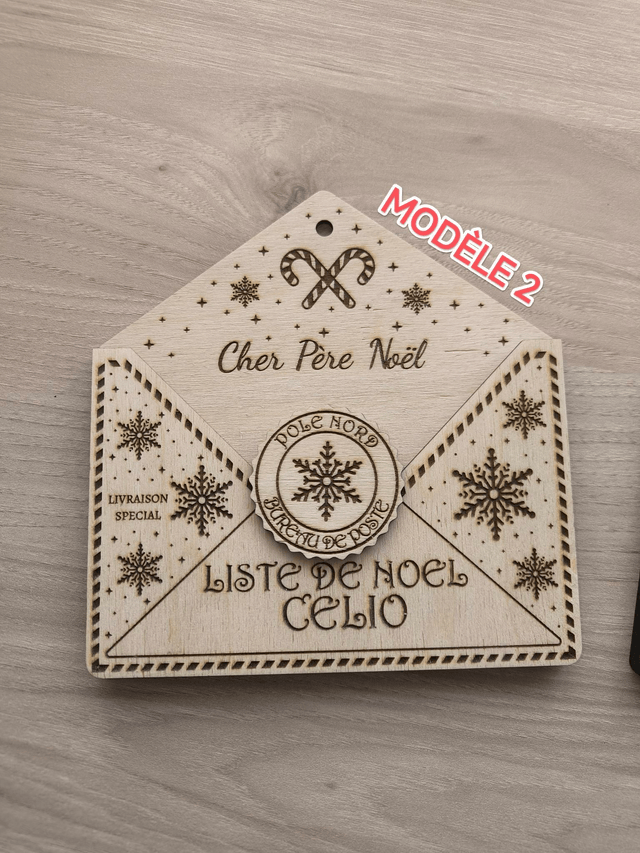 ENVELOPPE POUR PERE NOËL