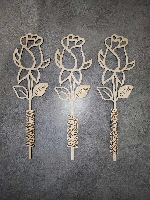 Rose simple Maitresse/Nounou/Atsem