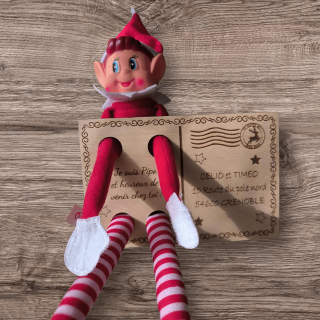 Carte postale lutin