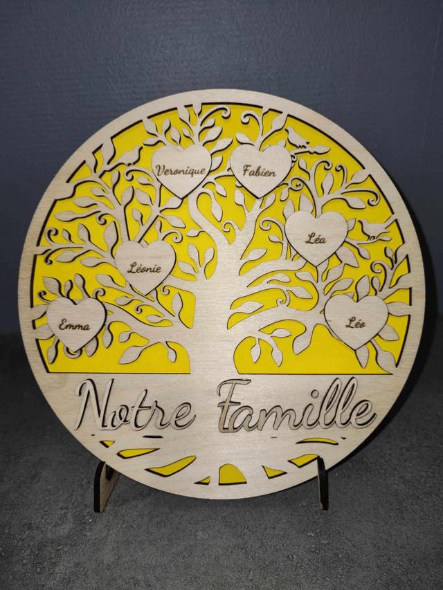 Arbre de vie en relief