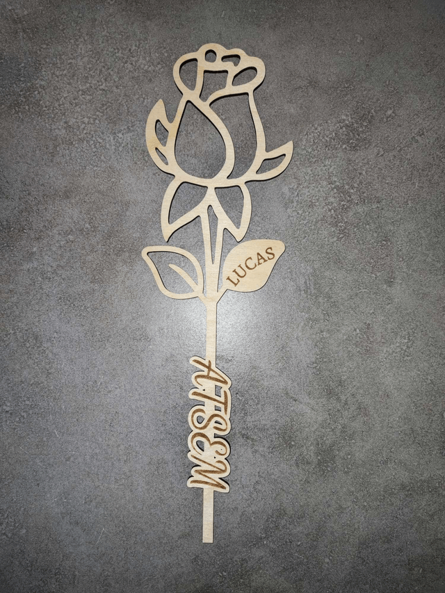 Rose simple Maitresse/Nounou/Atsem