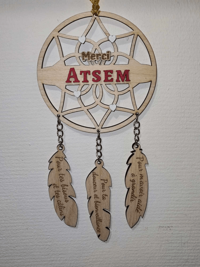 Attrape rêve Maitresse/Nounou/Atsem