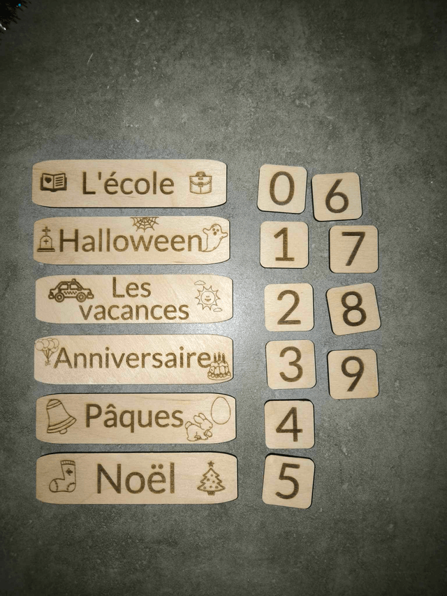 Pancarte décompte dodos