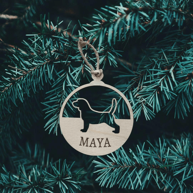 BOULE DE NOËL CHIEN/CHAT(plusieurs modèles)