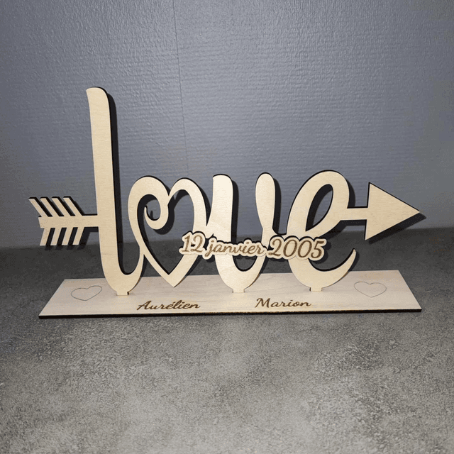 Love avec support