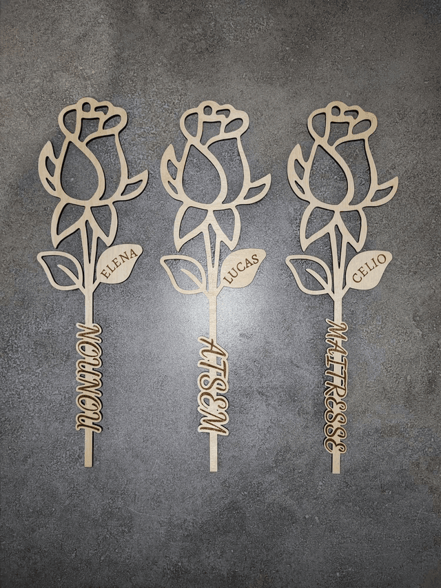 Rose simple Maitresse/Nounou/Atsem