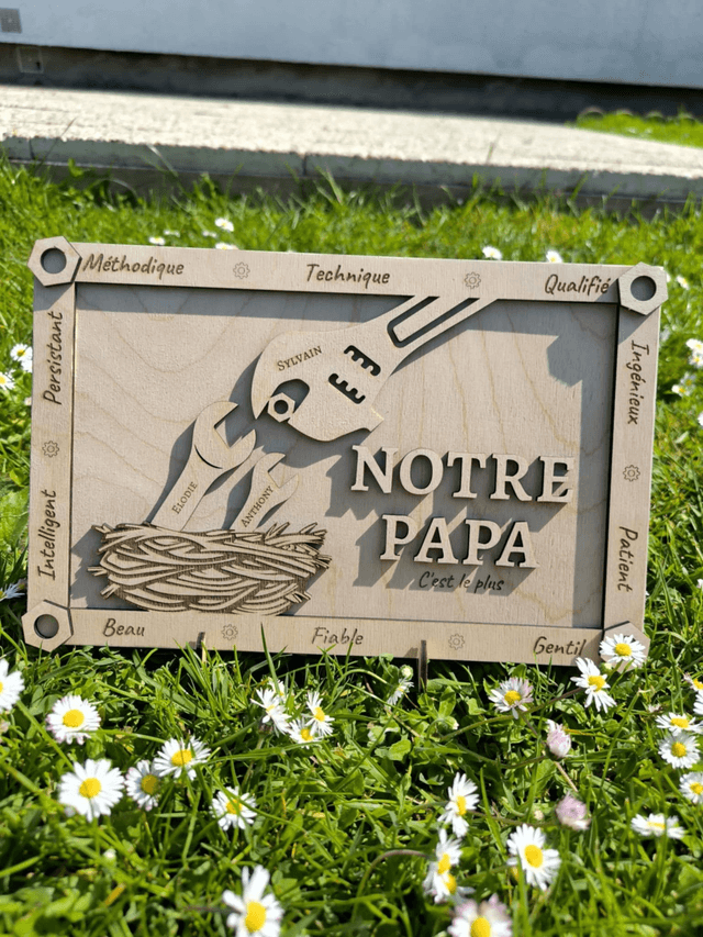 PANCARTE CLÉ A MOLETTE