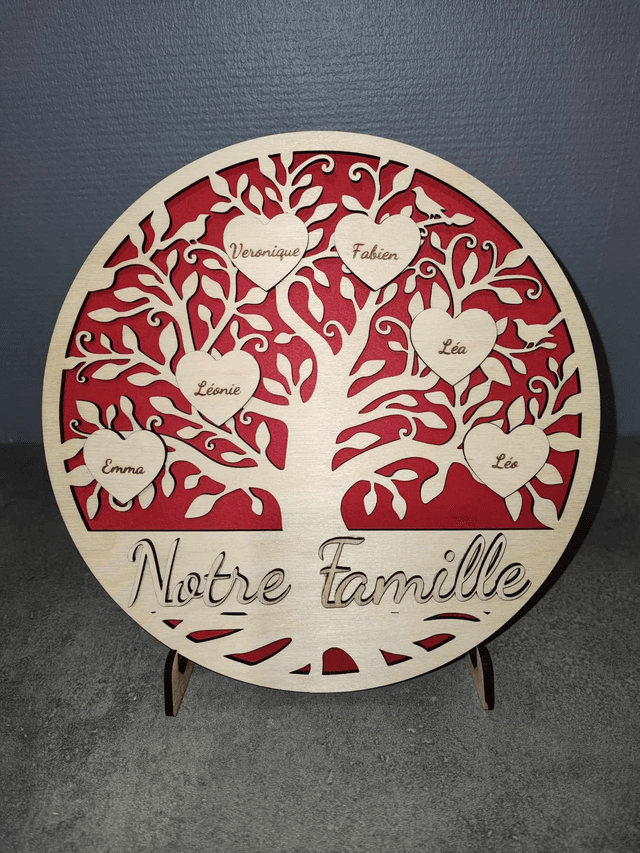 Arbre de vie en relief